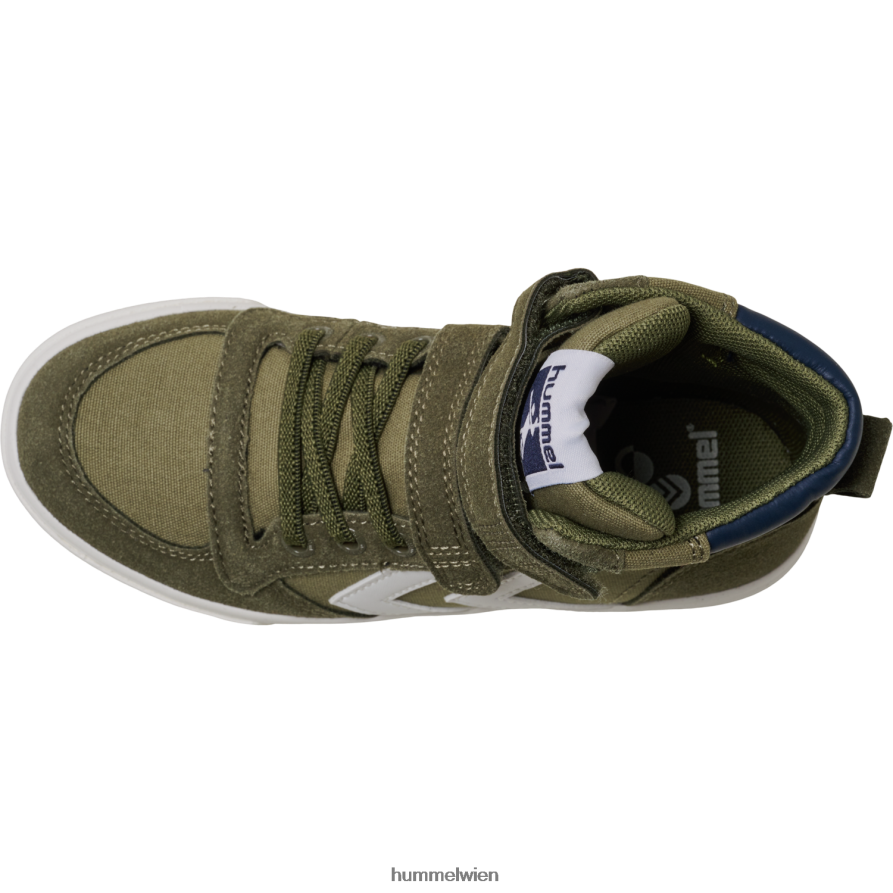 Hummel Kinder schlanker stadil high jr 2FT6X87316 „High-Top-Turnschuhe“