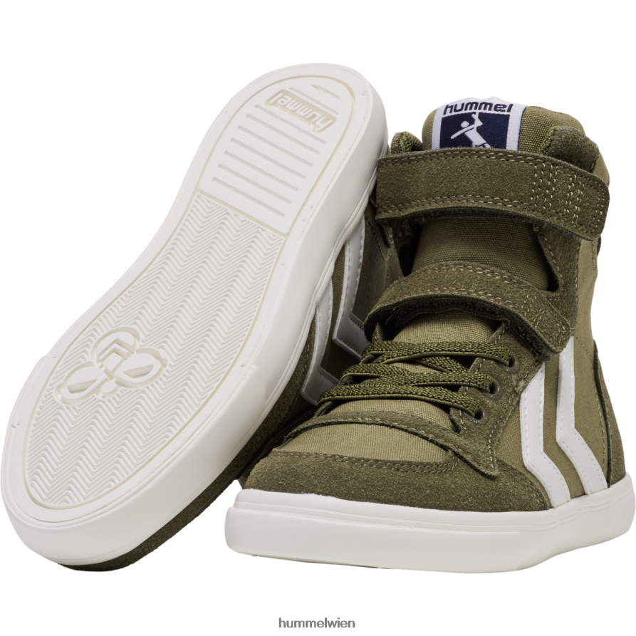 Hummel Kinder schlanker stadil high jr 2FT6X87316 „High-Top-Turnschuhe“