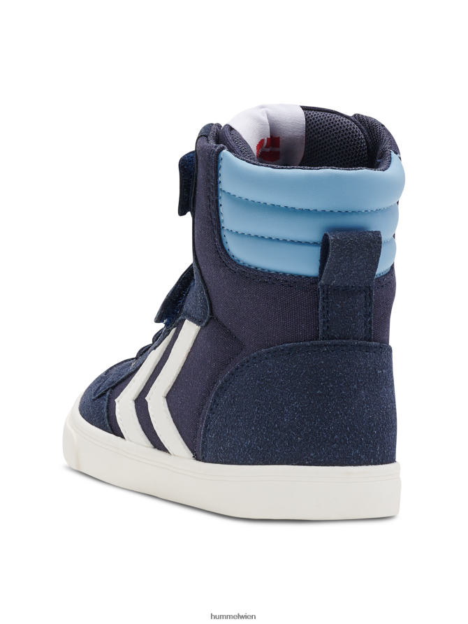 Hummel Kinder schlanker stadil high jr 2FT6X87380 „High-Top-Turnschuhe“