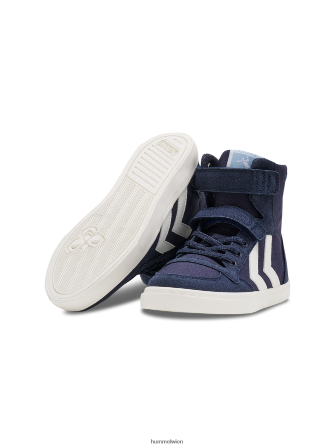 Hummel Kinder schlanker stadil high jr 2FT6X87380 „High-Top-Turnschuhe“