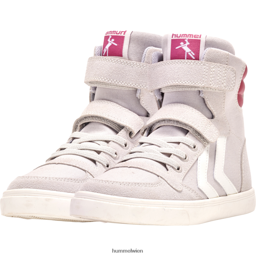 Hummel Kinder schlanker stadil high jr 2FT6X87425 „High-Top-Turnschuhe“