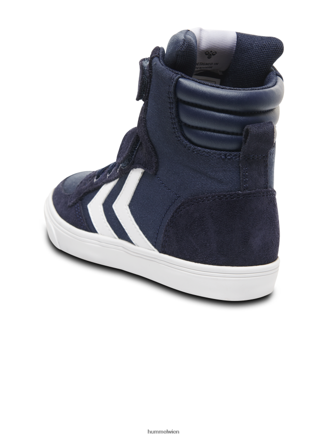 Hummel Kinder schlanker stadil high jr 2FT6X87515 „klassische turnschuhe“