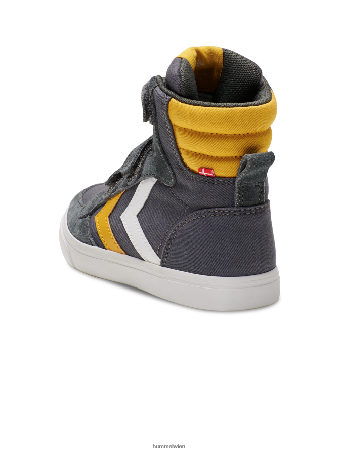 Hummel Kinder stadil high jr 2FT6X87534 „Turnschuhe mit Klettverschluss“