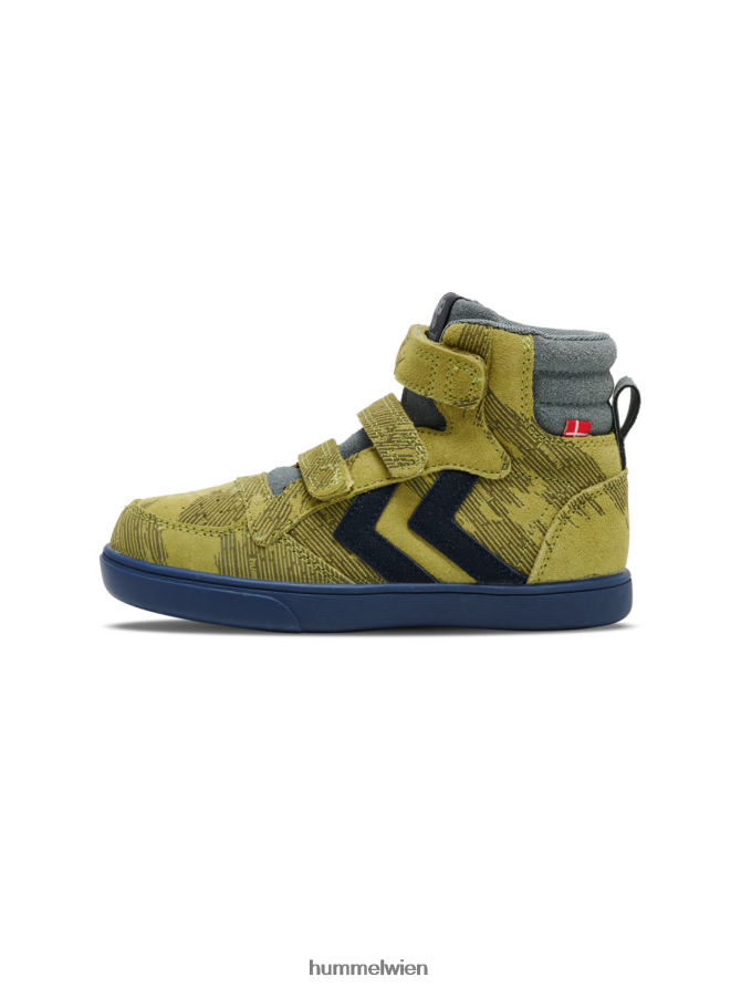 Hummel Kinder stadil print jr 2FT6X87441 „Sneakers aus Wildleder“