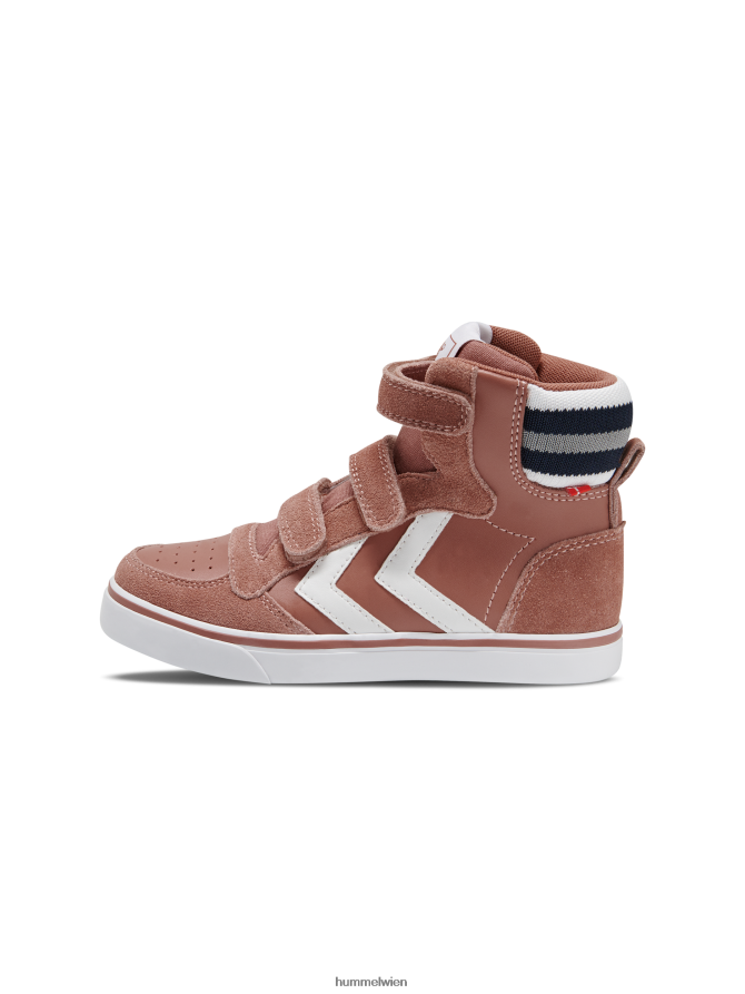 Hummel Kinder stadil pro jr 2FT6X87516 „Sneaker aus Leder und Wildleder“