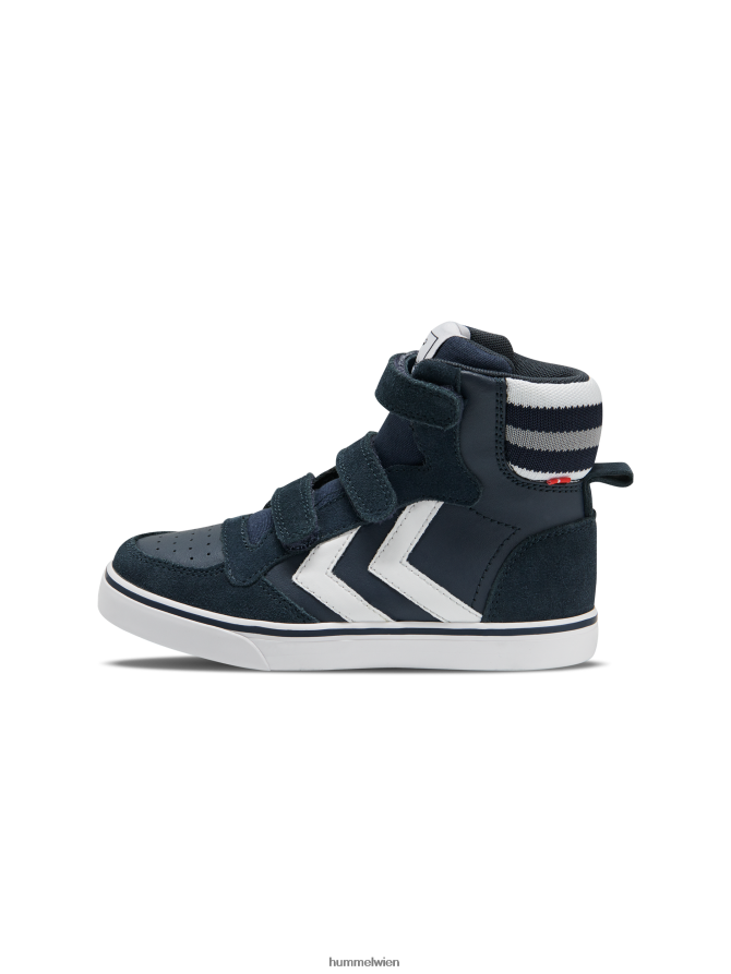 Hummel Kinder stadil pro jr 2FT6X87536 „Sneaker aus Leder und Wildleder“