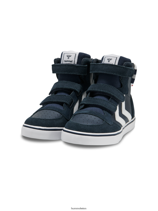 Hummel Kinder stadil pro jr 2FT6X87536 „Sneaker aus Leder und Wildleder“