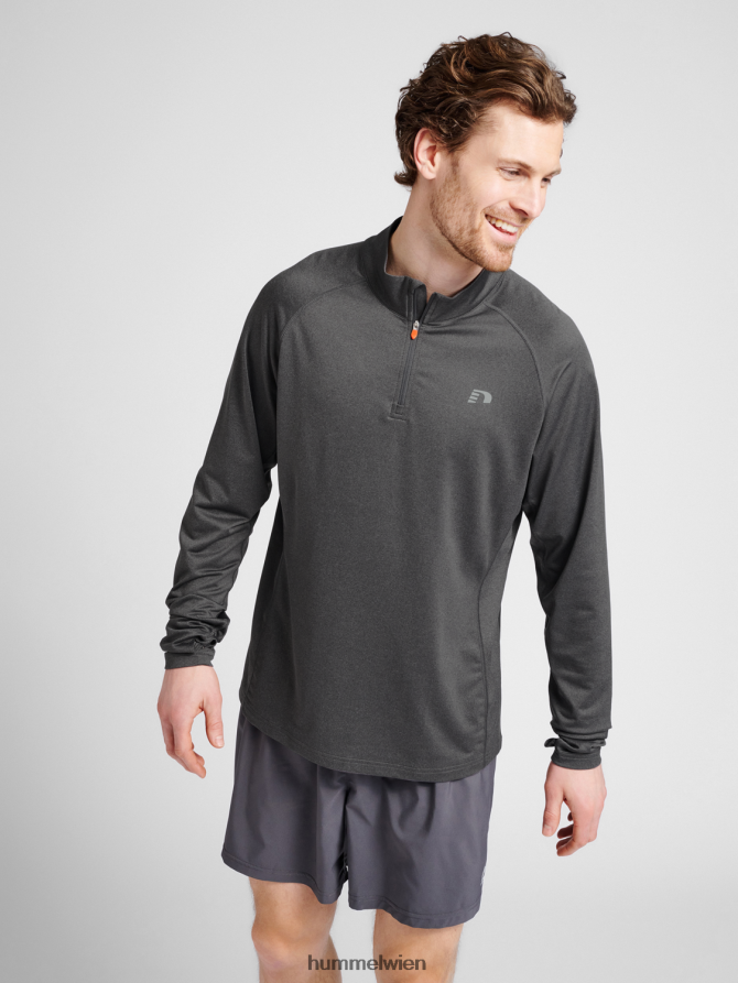 Hummel Männer 1/2 Reißverschluss l/s 2FT6X8603 „Oberteil mit halbem Reißverschluss“