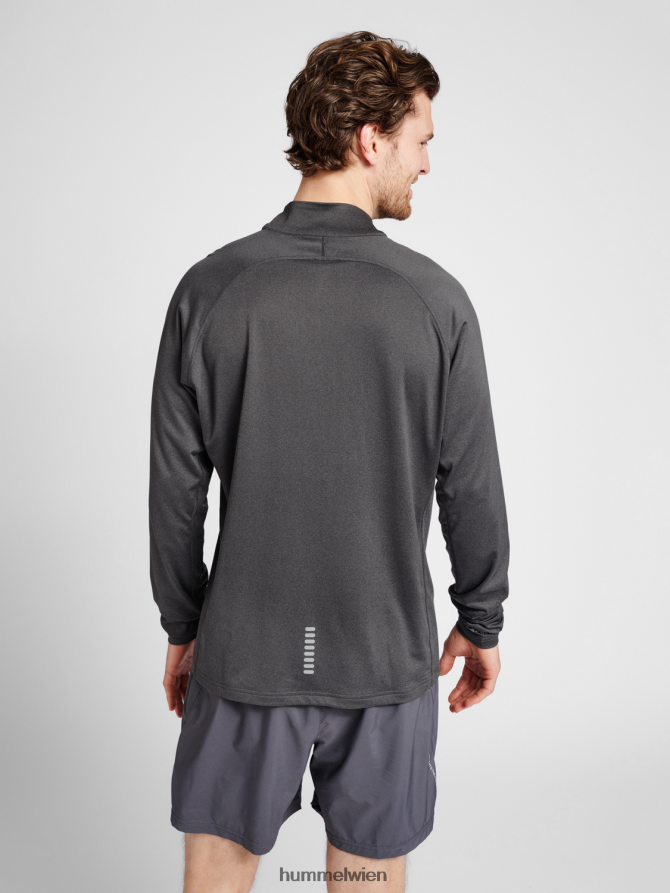 Hummel Männer 1/2 Reißverschluss l/s 2FT6X8603 „Oberteil mit halbem Reißverschluss“