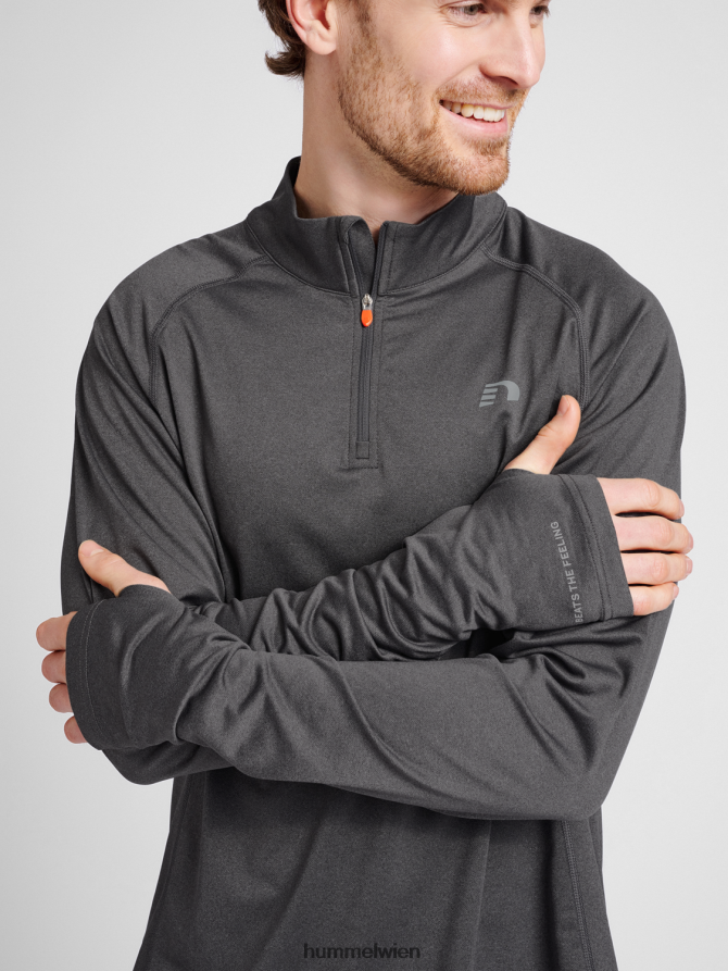 Hummel Männer 1/2 Reißverschluss l/s 2FT6X8603 „Oberteil mit halbem Reißverschluss“