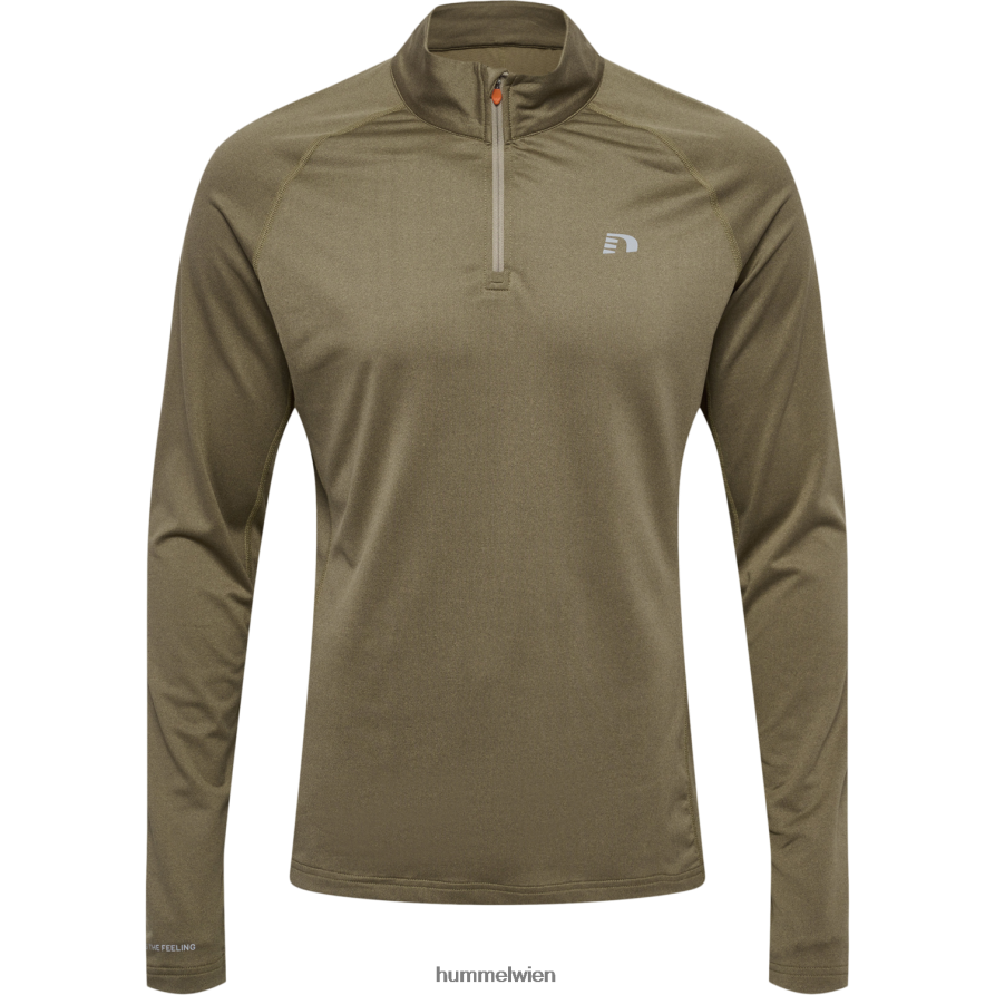 Hummel Männer 1/2 Reißverschluss l/s 2FT6X8707 „Oberteil mit halbem Reißverschluss“