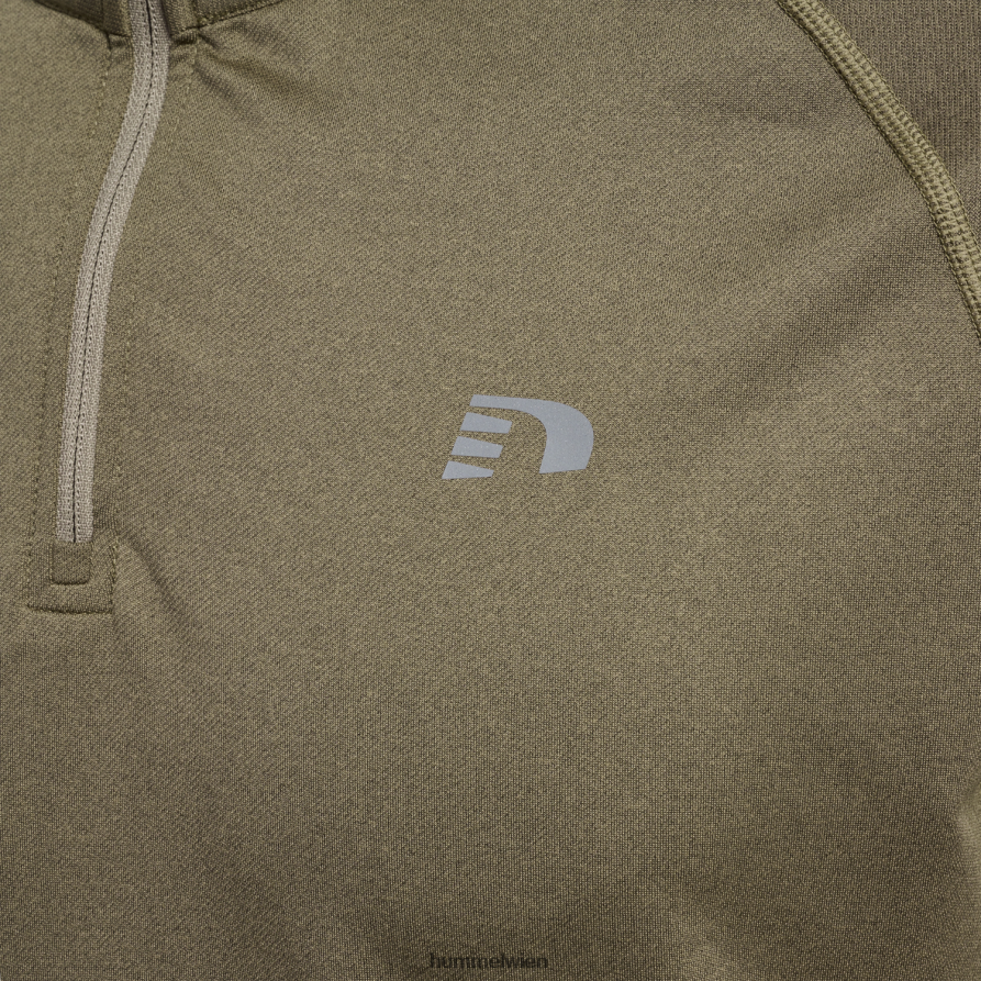 Hummel Männer 1/2 Reißverschluss l/s 2FT6X8707 „Oberteil mit halbem Reißverschluss“