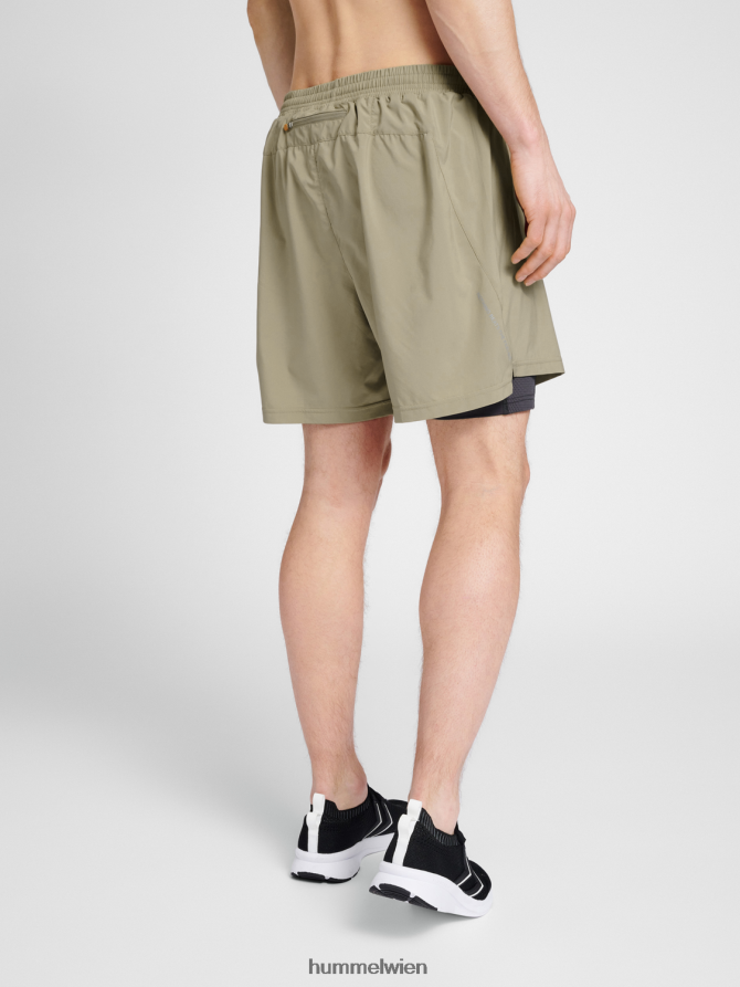 Hummel Männer 2-in-1-Laufshorts 2FT6X8568 „2-in-1-Laufshorts“