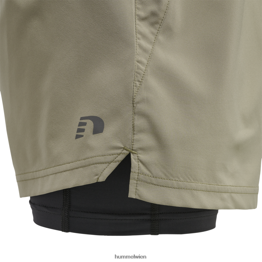 Hummel Männer 2-in-1-Laufshorts 2FT6X8568 „2-in-1-Laufshorts“