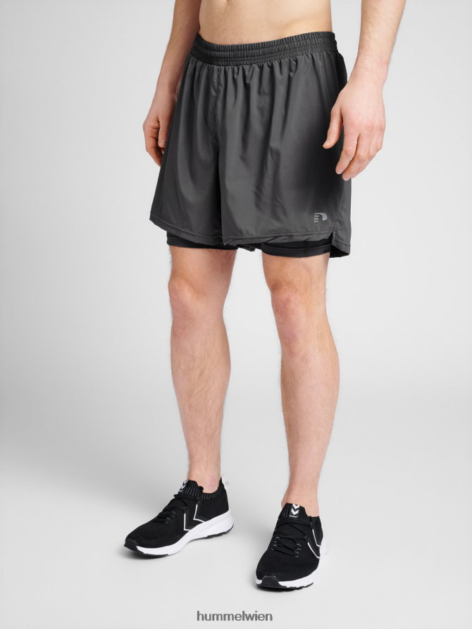 Hummel Männer 2-in-1-Laufshorts 2FT6X8715 „2-in-1-Laufshorts“