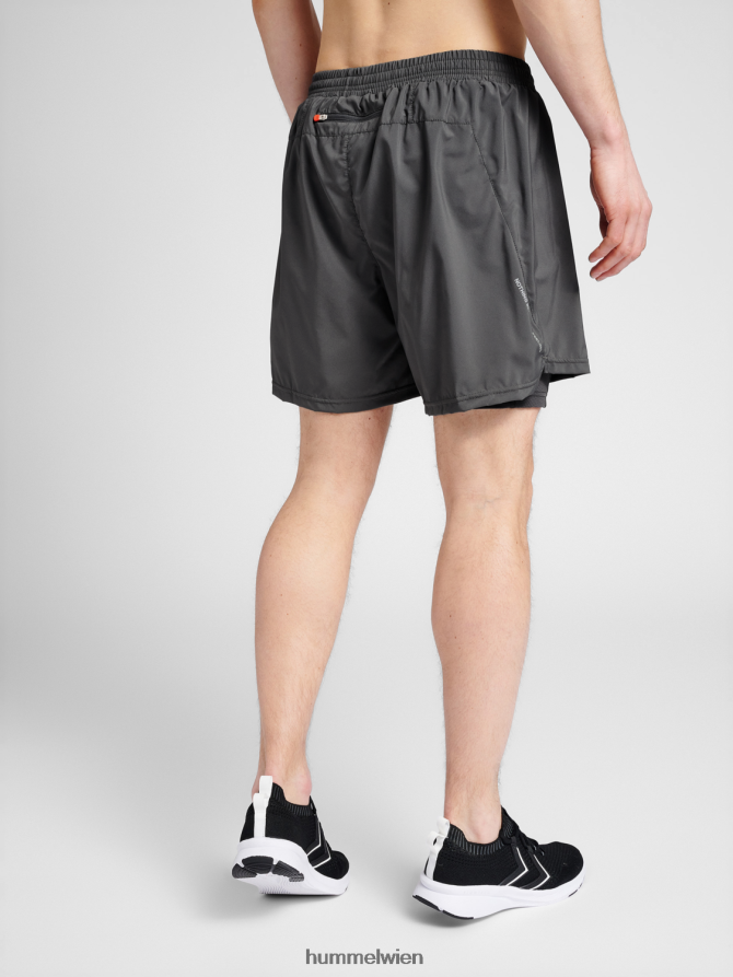 Hummel Männer 2-in-1-Laufshorts 2FT6X8715 „2-in-1-Laufshorts“