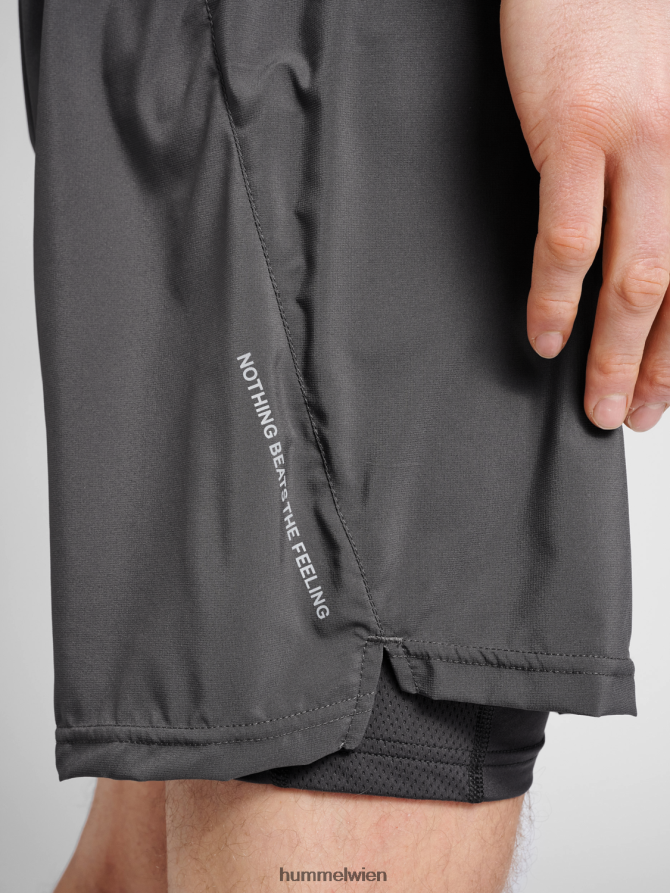Hummel Männer 2-in-1-Laufshorts 2FT6X8715 „2-in-1-Laufshorts“