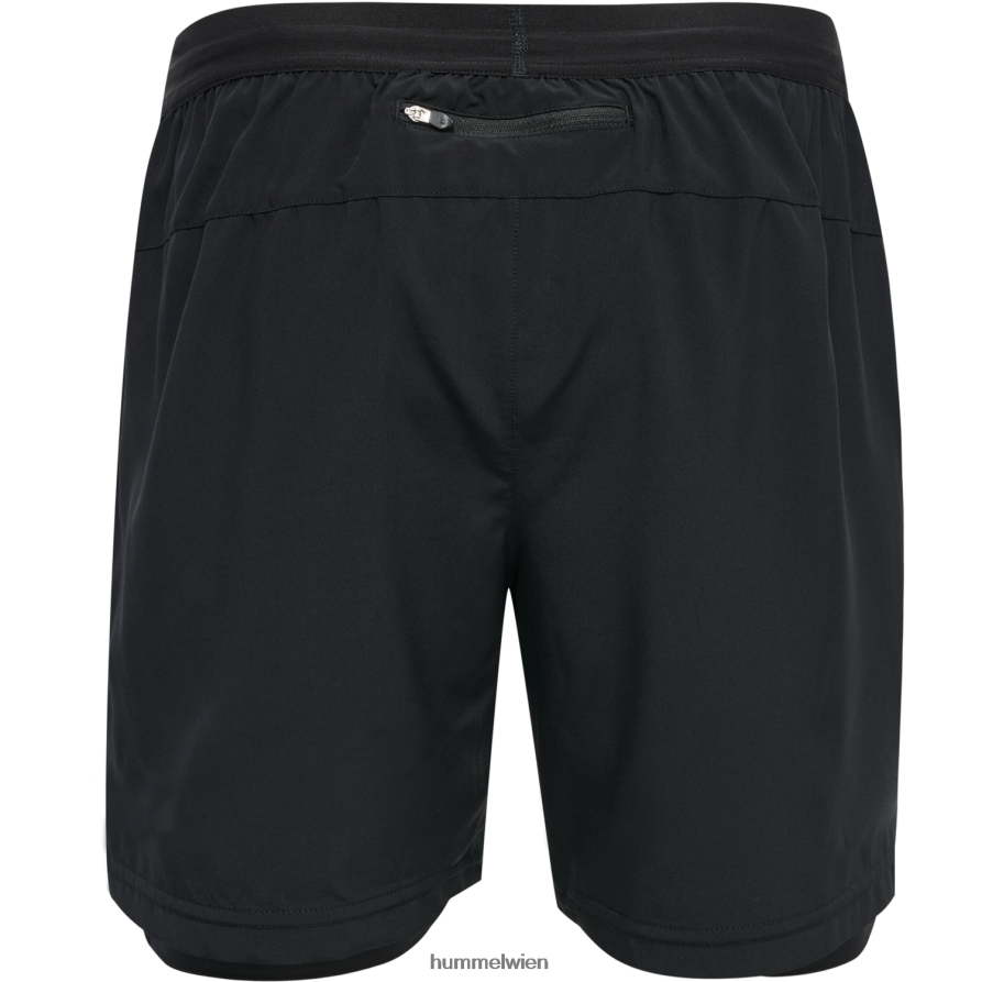 Hummel Männer Core 2-in-1-Shorts 2FT6X8908 „Zwei-in-Eins-Shorts“