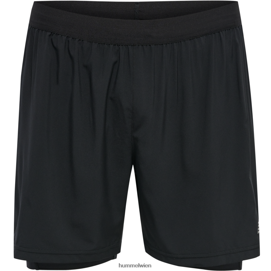 Hummel Männer Core 2-in-1-Shorts 2FT6X8908 „Zwei-in-Eins-Shorts“