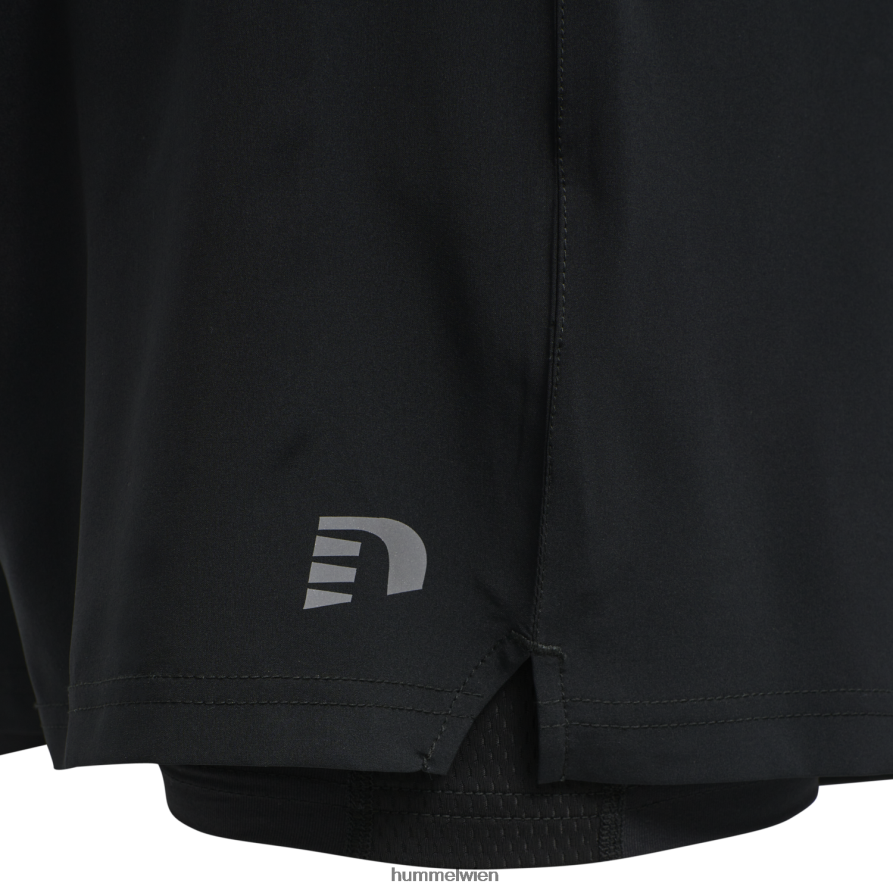 Hummel Männer Core 2-in-1-Shorts 2FT6X8908 „Zwei-in-Eins-Shorts“