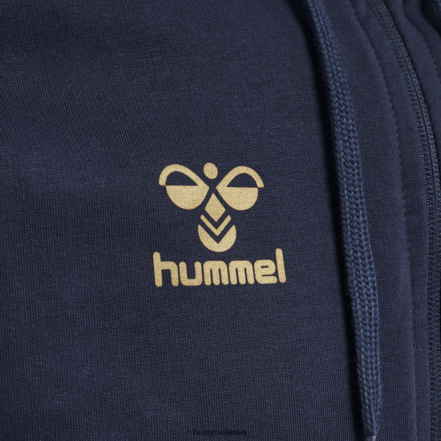 Hummel Männer EHF CL Final4 Kapuzenpullover mit Reißverschluss 2FT6X8966 „Zip-Hoodie“
