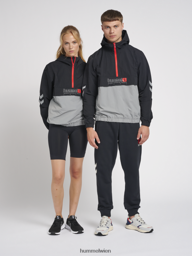 Hummel Männer HMLLGC Musa Wov Halfzip-Jacke 2FT6X81491 „Jacke mit halbem Reißverschluss“