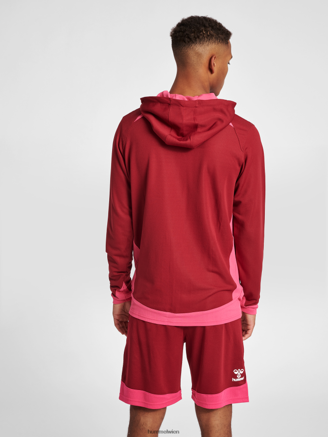 Hummel Männer HMLLead Poly Kapuzenpullover 2FT6X81302 \Kapuzenpullover\