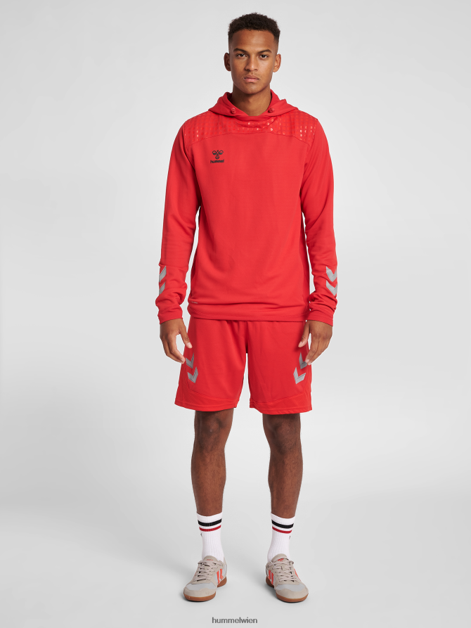 Hummel Männer HMLLead Poly Kapuzenpullover 2FT6X81317 \Kapuzenpullover\