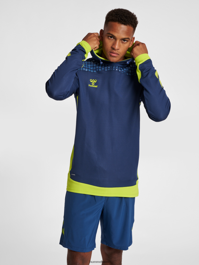 Hummel Männer HMLLead Poly Kapuzenpullover 2FT6X81320 Kapuzenpullover