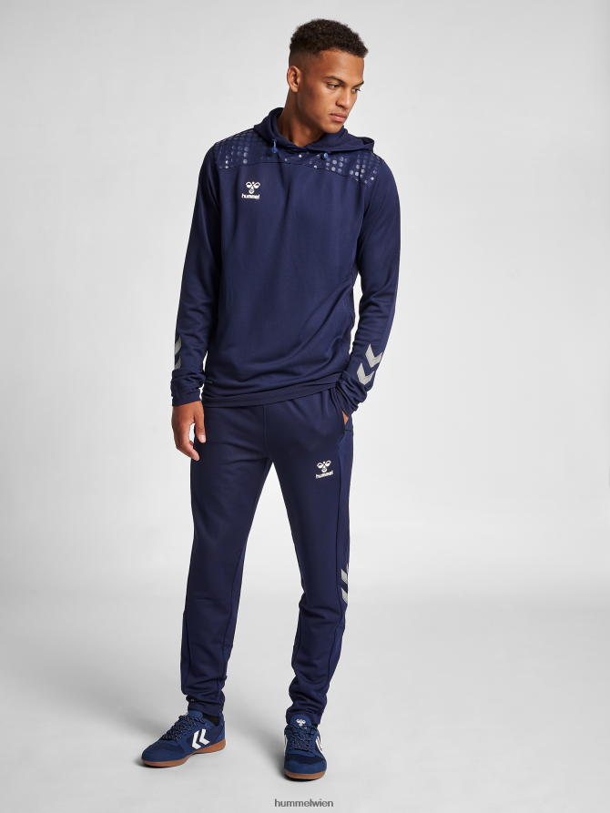 Hummel Männer HMLLead Poly Kapuzenpullover 2FT6X81485 \Kapuzenpullover\