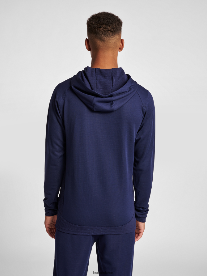 Hummel Männer HMLLead Poly Kapuzenpullover 2FT6X81485 \Kapuzenpullover\