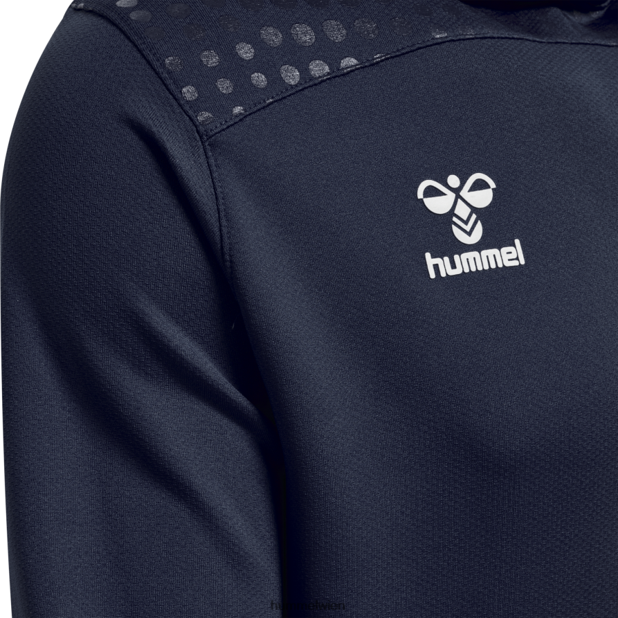 Hummel Männer HMLLead Poly Kapuzenpullover 2FT6X81485 \Kapuzenpullover\