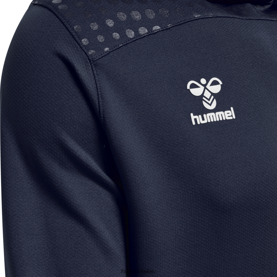Hummel Männer HMLLead Poly Kapuzenpullover 2FT6X81485 \Kapuzenpullover\