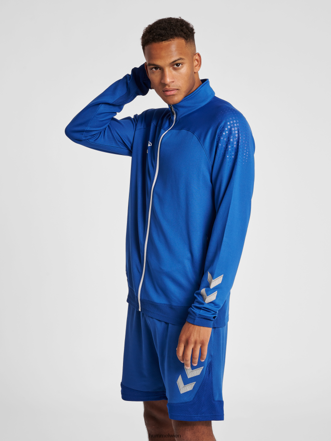 Hummel Männer HMLLead Poly-Reißverschlussjacke 2FT6X81291 „Zip-Jacke“