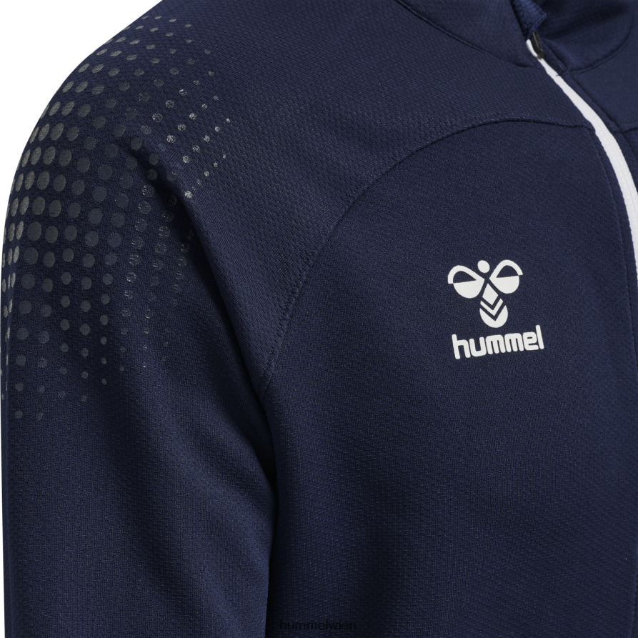 Hummel Männer HMLLead Poly-Reißverschlussjacke 2FT6X81604 „Zip-Jacke“