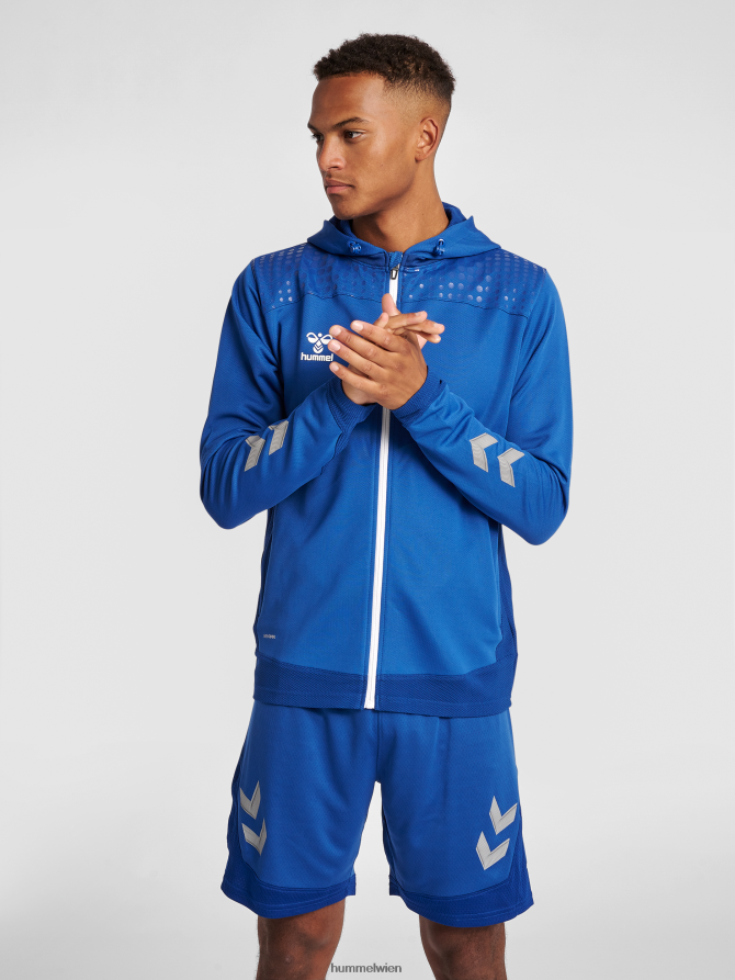 Hummel Männer HMLLead Zip Poly Kapuzenpullover 2FT6X81238 Kapuzenpullover