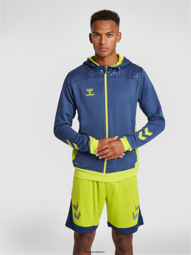 Hummel Männer HMLLead Zip Poly Kapuzenpullover 2FT6X81243 Kapuzenpullover