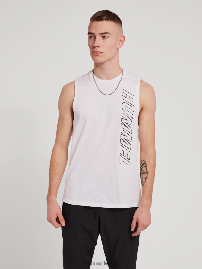 Hummel Männer HMLTE Callum Baumwoll-Tanktop 2FT6X81198 „Trainings-Tanktop“
