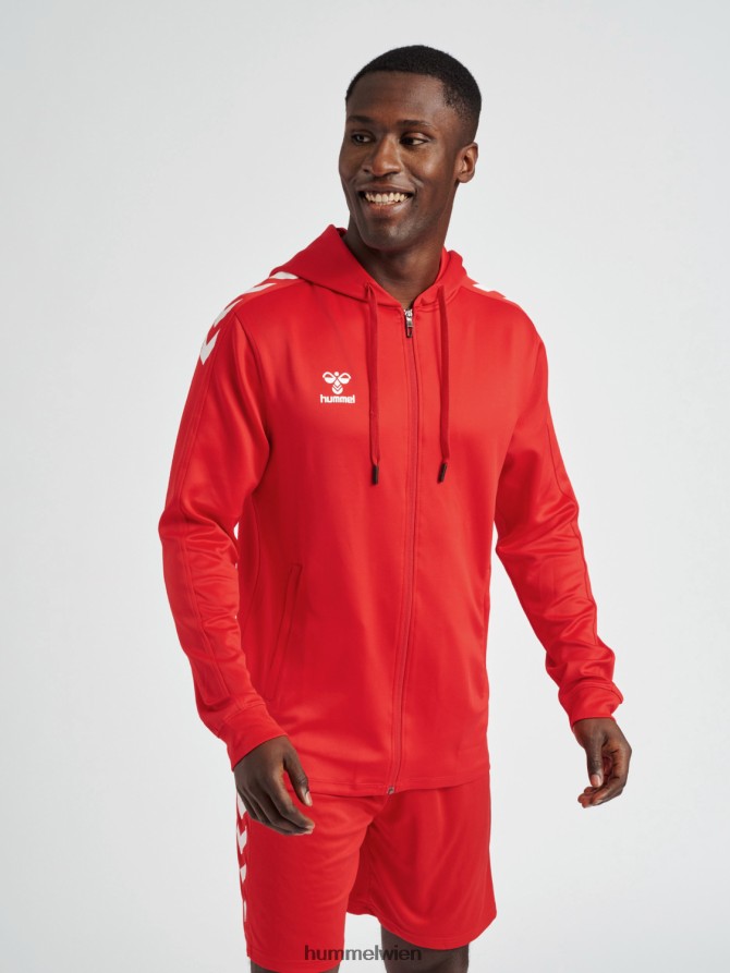 Hummel Männer Hmlcore XK Poly Zip Hood Sweat 2FT6X8527 Kapuzenpullover