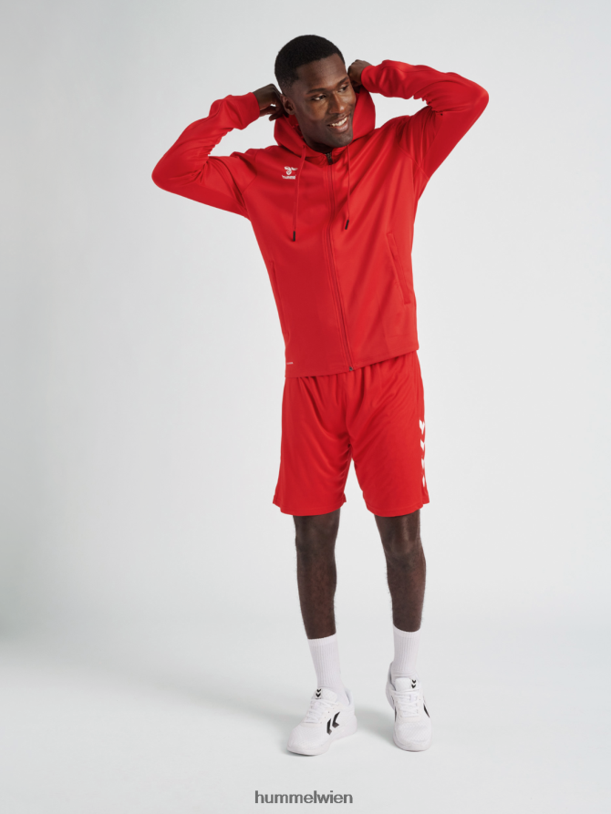 Hummel Männer Hmlcore XK Poly Zip Hood Sweat 2FT6X8527 \Kapuzenpullover\