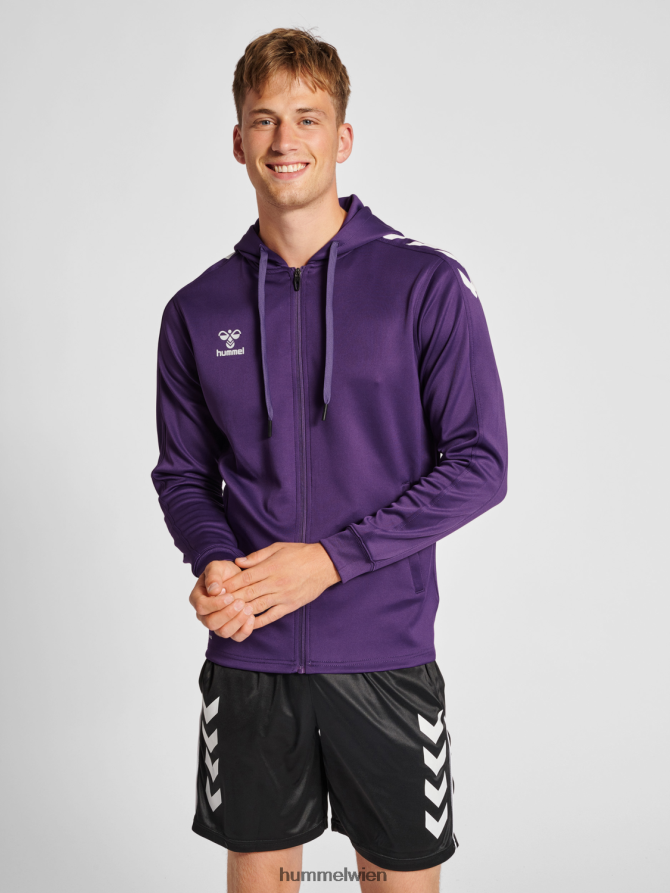 Hummel Männer Hmlcore XK Poly Zip Hood Sweat 2FT6X8759 Kapuzenpullover