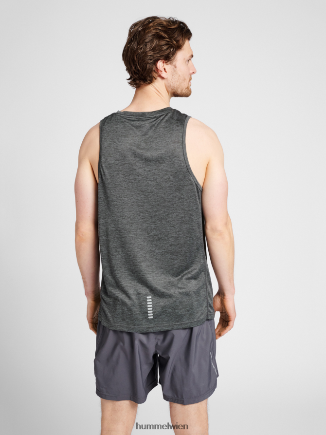 Hummel Männer Lauf-Singlet 2FT6X8419 „ärmelloses Laufshirt“