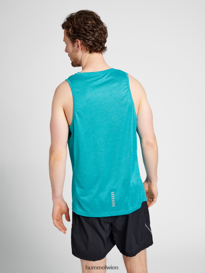 Hummel Männer Lauf-Singlet 2FT6X8429 „ärmelloses Laufshirt“
