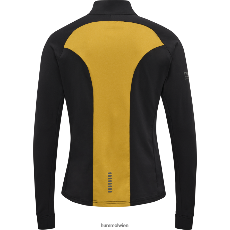 Hummel Männer Schweiß mit halbem Reißverschluss 2FT6X8869 „Sweatshirt mit 1/2 Reißverschluss“