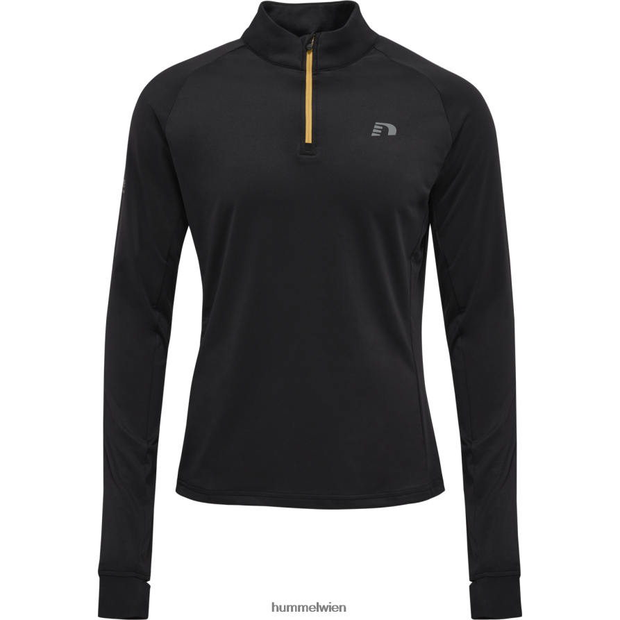 Hummel Männer Schweiß mit halbem Reißverschluss 2FT6X8869 „Sweatshirt mit 1/2 Reißverschluss“