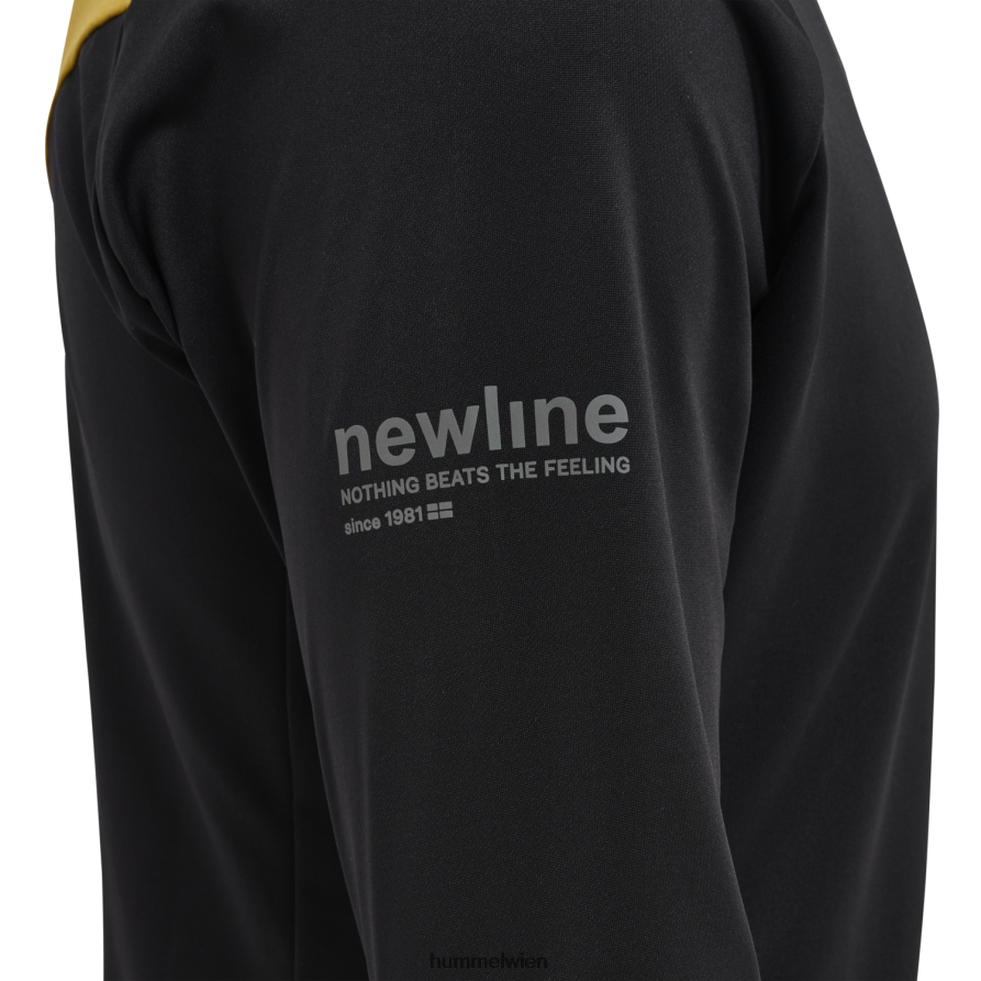 Hummel Männer Schweiß mit halbem Reißverschluss 2FT6X8869 „Sweatshirt mit 1/2 Reißverschluss“