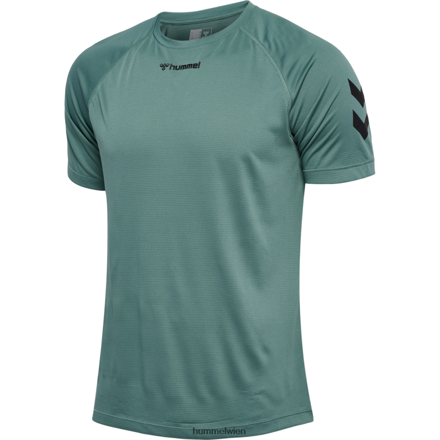 Hummel Männer T-Shirt mit hmlmt-Schleife 2FT6X81089 „Kurzarm-T-Shirt“