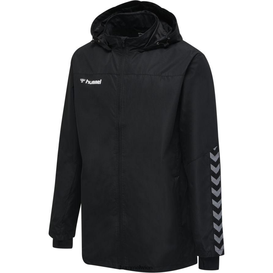 Hummel Männer hmlauthentic Allwetterjacke 2FT6X8959 „wasserabweisende Reißverschlussjacke“