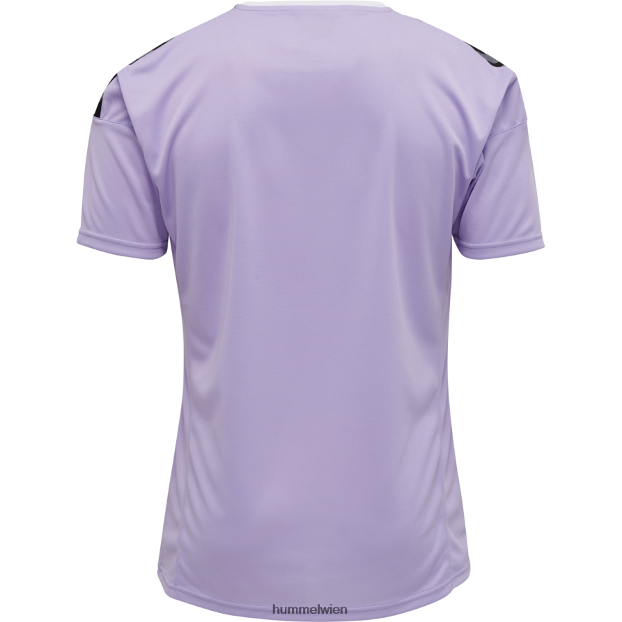 Hummel Männer hmlauthentic Poly Jersey s/s 2FT6X81413 „Sportoberteil mit Chevrons“