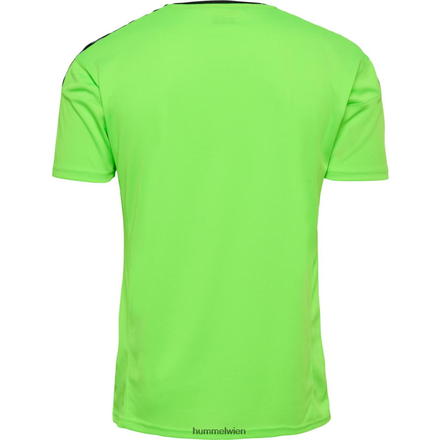 Hummel Männer hmlauthentic Poly Jersey s/s 2FT6X81473 „Sportoberteil mit Chevrons“